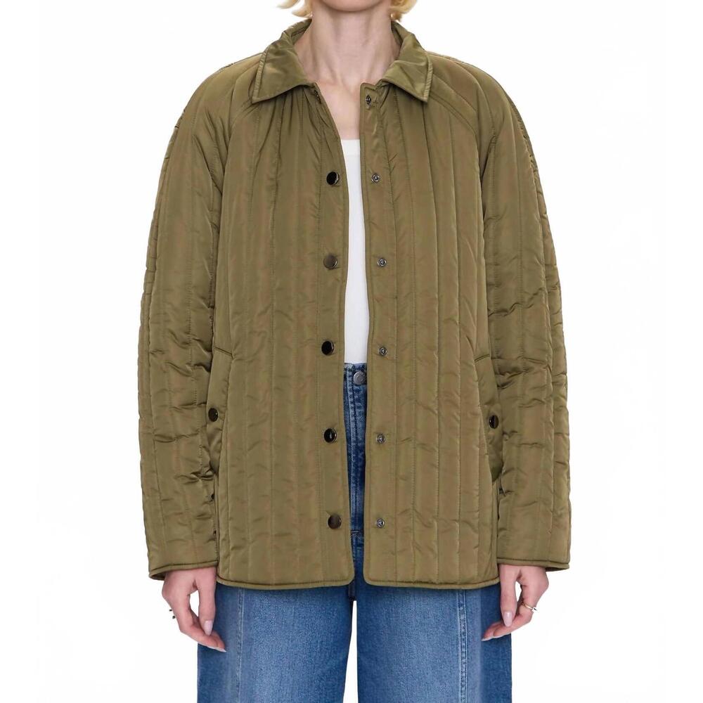 NEW PISTOLA sawyer quilted barn jacket in olive
